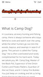 Mobile Screenshot of campdogcajunseasoning.com